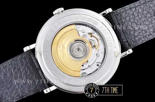 Breguet Classique 5177 White Guilloche Dial with Roman Numerals Solid Stainless Steel