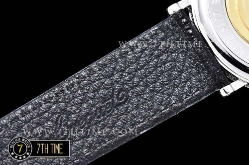Breguet Classique 5177 White Guilloche Dial with Roman Numerals Solid Stainless Steel