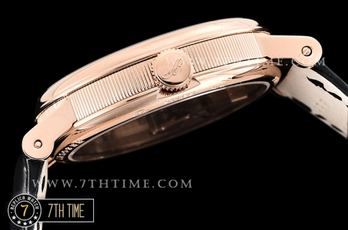 Breguet Tradition 7057BR Rose Gold Guilloche Skeletonal Dial with Roman Numerals 18K Rose Gold Thick Plated