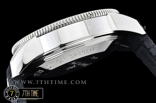 Breitling SuperOcean Heritage II Chrono White Dial with Stick Markers Black Ceramic Material Bezel Asia Valjoux 7750