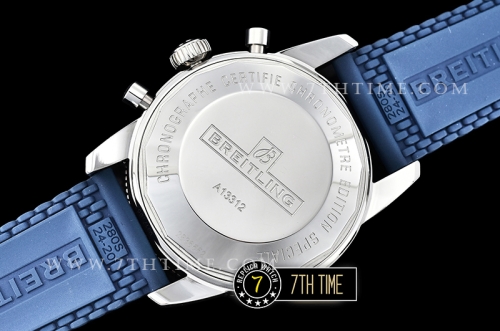 Breitling SuperOcean Heritage II Chrono Blue Ceramic Bezel  Blue Dial with Stick Markers