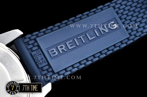 Breitling SuperOcean Heritage II Chrono Blue Ceramic Bezel  Blue Dial with Stick Markers