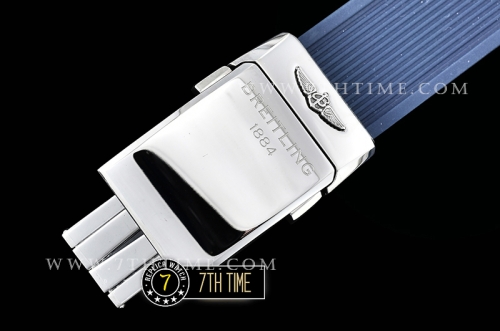 Breitling SuperOcean Heritage II Chrono Blue Ceramic Bezel  Blue Dial with Stick Markers