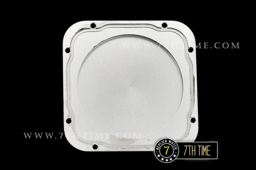 Cartier Santos White Dial with Black Roman Numeral Markers Solid Stainless Steel