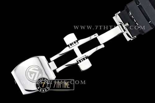 Franck Muller Vanguard V45 Series Silver Grey Textured Dial with Numeral Markers