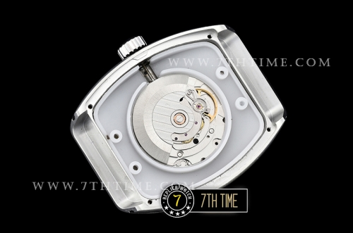 Franck Muller Vanguard V45 Series Silver Grey Textured Dial with Numeral Markers