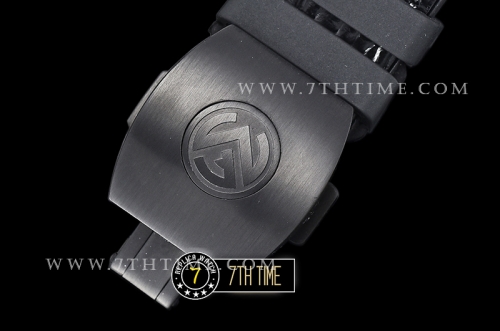 Franck Muller Vanguard V45 Series Silver Grey Textured Dial with Numeral Markers PVD Coated Bezel And Case