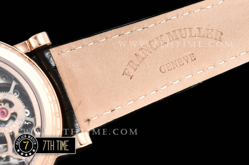 Frank Muller Ronde Color Dreams Tourbillon Diamonds Full Diamond Paved Dial with Colored Numerals 18K Rose Gold Tick Plated Case