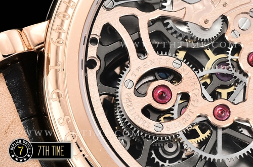 Frank Muller Ronde Color Dreams Tourbillon Diamonds Full Diamond Paved Dial with Colored Numerals 18K Rose Gold Tick Plated Case