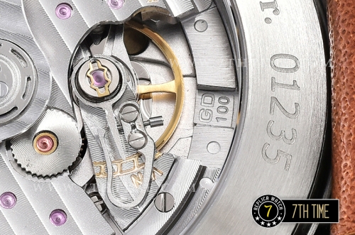 Glashutte Senator Navigator Black Dial with Numerals Leather Strap