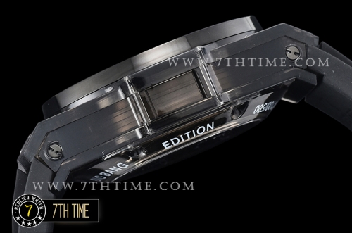 Hublot Big Bang Unico Sapphire Skeletonal Dial with Numeral Markers & Black Rehaut High Quality Plastics Transparent Bezel