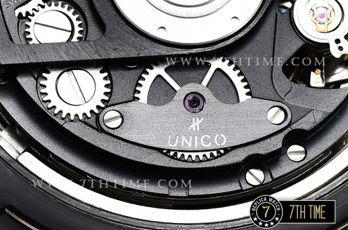 Hublot Big Bang Unico Sapphire Skeletonal Dial with Numeral Markers & Black Rehaut High Quality Plastics Transparent Bezel