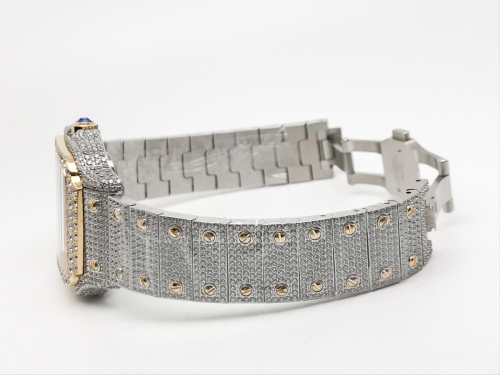 Santos 40mm Dia Dia/Dia/YG Red/Dia-Rm TWF MY8215