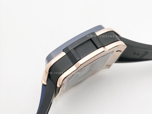 Square Bang Unico 42mm CER RG/RU Blue Ske BBF A1280