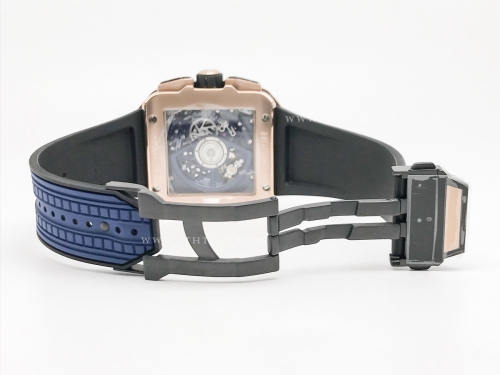 Square Bang Unico 42mm CER RG/RU Blue Ske BBF A1280