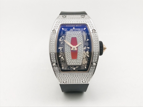 RM07-01 Crested Diam SS/RU Blk/Red Skele ZF CRMA2