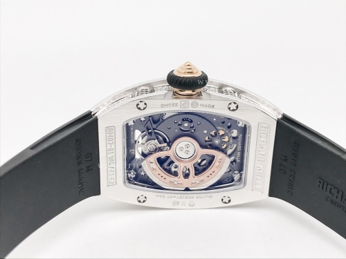 RM07-01 Crested Diam SS/RU Blk/Red Skele ZF CRMA2