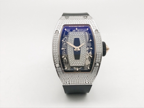 RM07-01 Crested Diam SS/RU Blk/Blk Skele ZF CRMA2