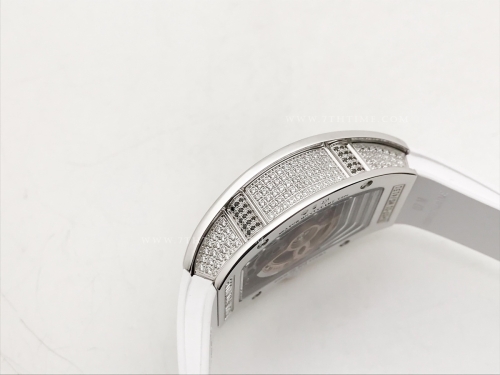 RM07-01 Crested Diam SS/RU Wht/W.MOP Skele ZF CRMA2