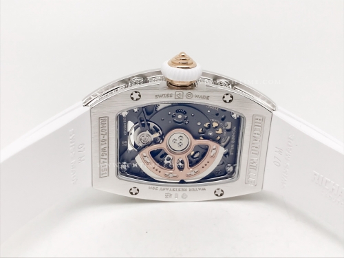 RM07-01 Crested Diam SS/RU Wht/W.MOP Skele ZF CRMA2