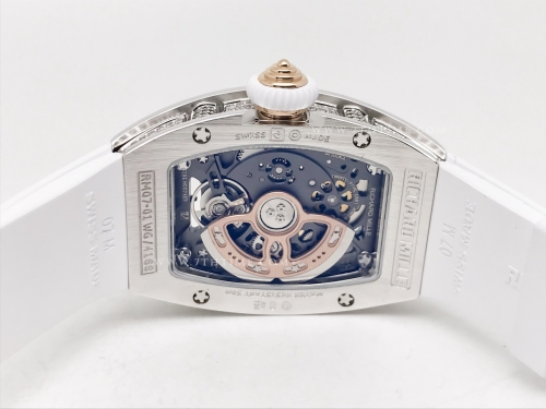 RM07-01 Crested Diam SS/RU Wht/Red Skele ZF CRMA2