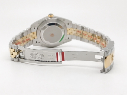 DJ2 41mm 126333 Jub Flt 904L YG/SS Wht/Stk EWE A3235