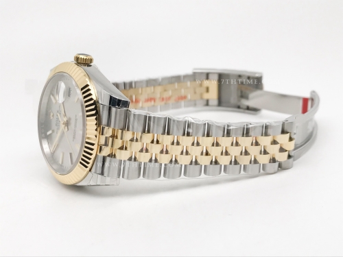 DJ2 41mm 126333 Jub Flt 904L YG/SS Silv/St EWE A3235