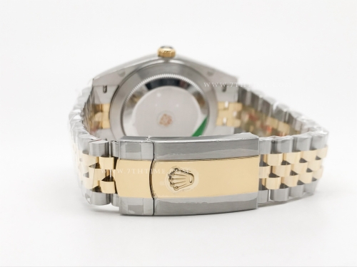 DJ2 41mm 126333 Jub Flt 904L YG/SS Blk/Stk EWE A3235