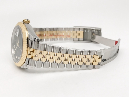 DJ2 41mm 126333 Jub Flt 904L YG/SS Blk/Dia EWE A3235