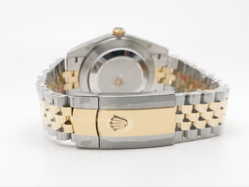 DJ2 41mm 126333 Jub Flt 904L YG/SS Gry/Rm EWE A3235