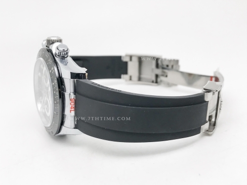 Daytona 116519LN Wt SS/RU Black/Dia QF V11 SH4130