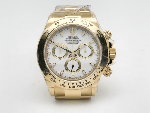 Daytona 116508 904L YG/YG Wht/Stk QF V3 SH4130