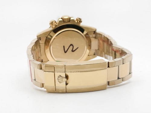 Daytona 116508 904L YG/YG Wht/Stk QF V3 SH4130