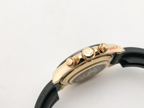 Daytona 116518 Wt YG/RU Wht/Stk QF V11 SH4130