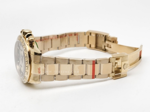 Daytona 116508 904L YG/YG Blk/Gold/Stk QF V3 SH4130