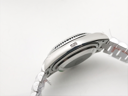 DayDate 36mm Wt 904L Flt SS/SS Grey/Stk QF VR3255