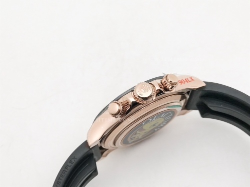 Daytona 116515 Wt RG/RU Brwn/Blk/Stk QF V11 SH4130