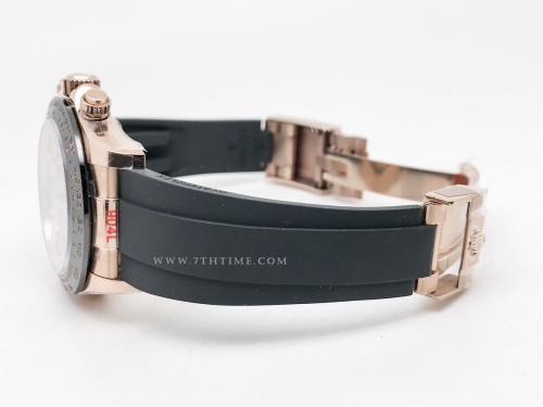 Daytona 116515 Wt RG/RU Met/Blk/Stk QF V11 SH4130