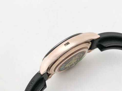 Daytona 116515 Wt RG/RU Met/Blk/Stk QF V11 SH4130