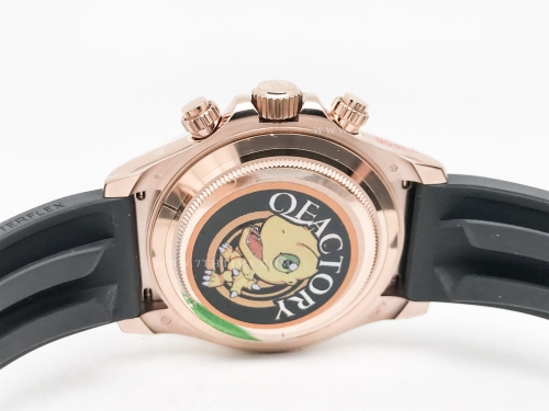 Daytona 116515 Wt RG/RU Blk/RG/Stk QF V11 SH4130