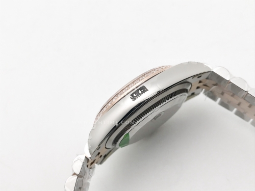 DJ 36mm Jub Dia 904L RG/SS P-Silv/Dia VSF VS3235