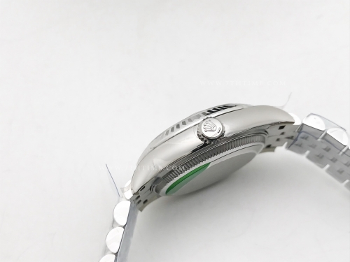 DateJust 278274 Midsize 31mm Jub Flt SS/SS B.Gry/Rm THB A2671