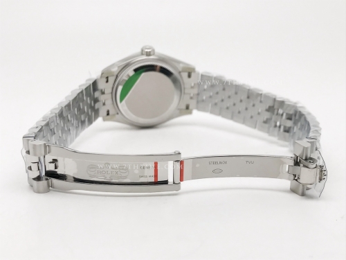 DateJust 278274 Midsize 31mm Jub Flt SS/SS B.Gry/Rm THB A2671