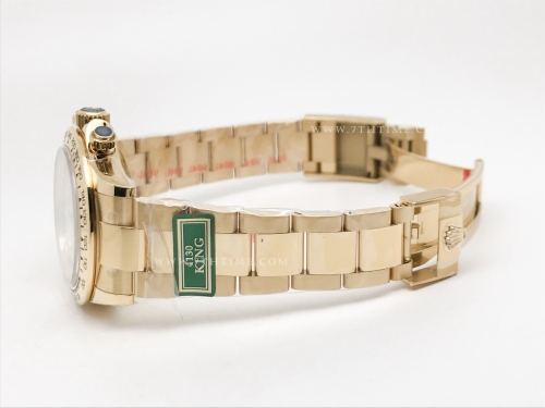 Daytona 116508 YG/YG White/Stk KING SH4130