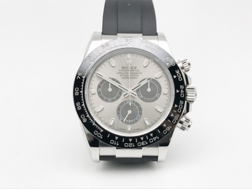 Daytona 116519 904L WG/RU Grey/Stk King SH4130