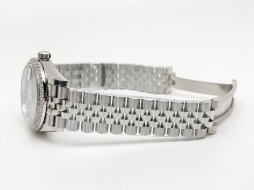 DateJust 278384RBR Midsize 31mm Jub Dia SS/SS Blue/Rm THB A2671