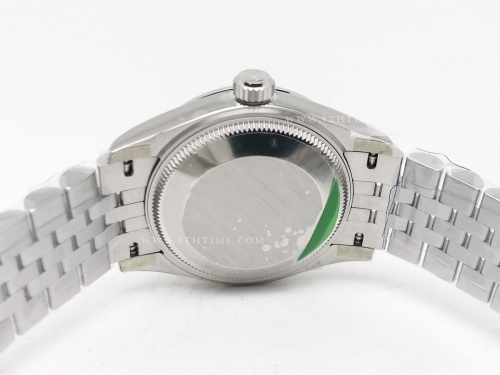 DateJust 278384RBR Midsize 31mm Jub Dia SS/SS Blk/Rm THB A2671