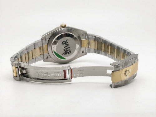 DJ2 41mm Oys Flt 904L YG/SS Blk/Dia GMF V2 VR3235