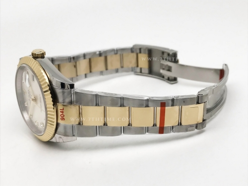 DJ2 41mm Oys Flt 904L YG/SS Silv/Dia GMF V2 VR3235