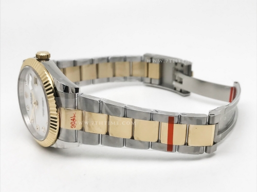 DJ2 41mm Oys Flt 904L YG/SS M-Wht/Dia GMF V2 VR3235